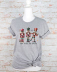 Nutcracker Tis The Season Holiday Graphic Tee- Plus