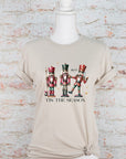 Nutcracker Tis The Season Holiday Graphic Tee- Plus