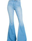 Logan Bell Bottom Jean in Light Wash