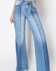 TUMMY CONTROL 90'S VINTAGE HIGH RISE WIDE JEANS