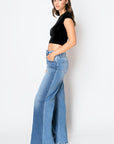 TUMMY CONTROL 90'S VINTAGE HIGH RISE WIDE JEANS