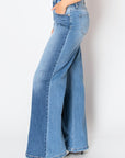 TUMMY CONTROL 90'S VINTAGE HIGH RISE WIDE JEANS