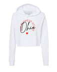 The Buckeye State Ohio Cropped Hoodie