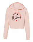 The Buckeye State Ohio Cropped Hoodie