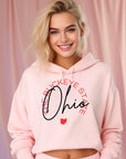 The Buckeye State Ohio Cropped Hoodie