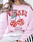 Love you cherry much, fruit Fleece Sweatshirt