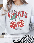 Love you cherry much, fruit Fleece Sweatshirt