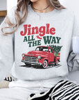 Jingle All The Way Christmas Fleece Sweatshirt