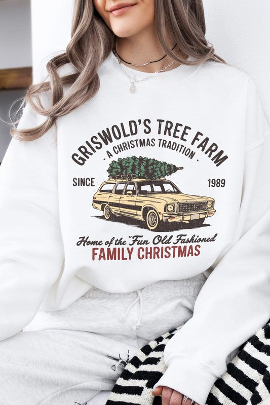 Christmas Fleece Sweatshirt- Griswalds Christmas