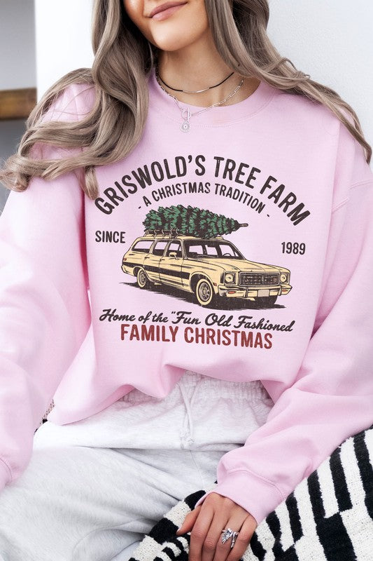 Christmas Fleece Sweatshirt- Griswalds Christmas