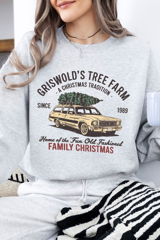 Christmas Fleece Sweatshirt- Griswalds Christmas