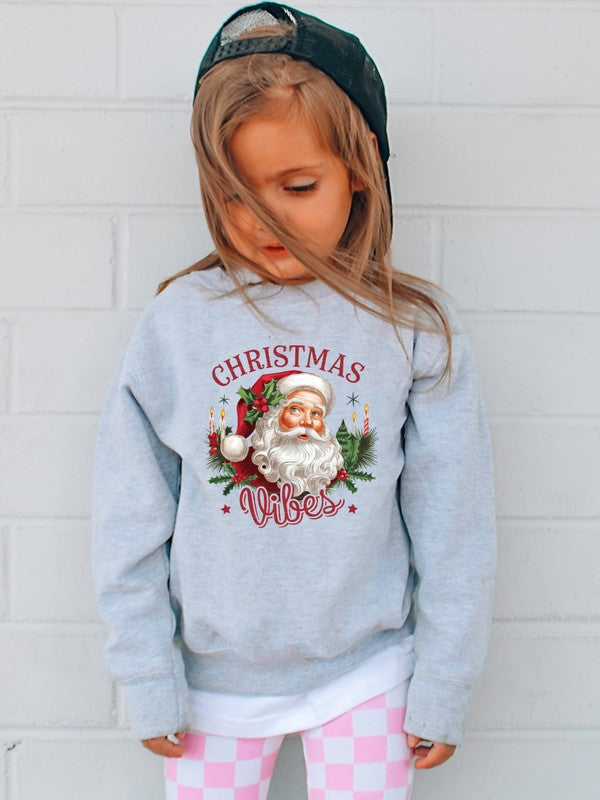 Christmas Vibes YOUTH Graphic Sweatshirt