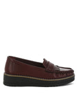 Croyda Fringed Nubuck Loafers