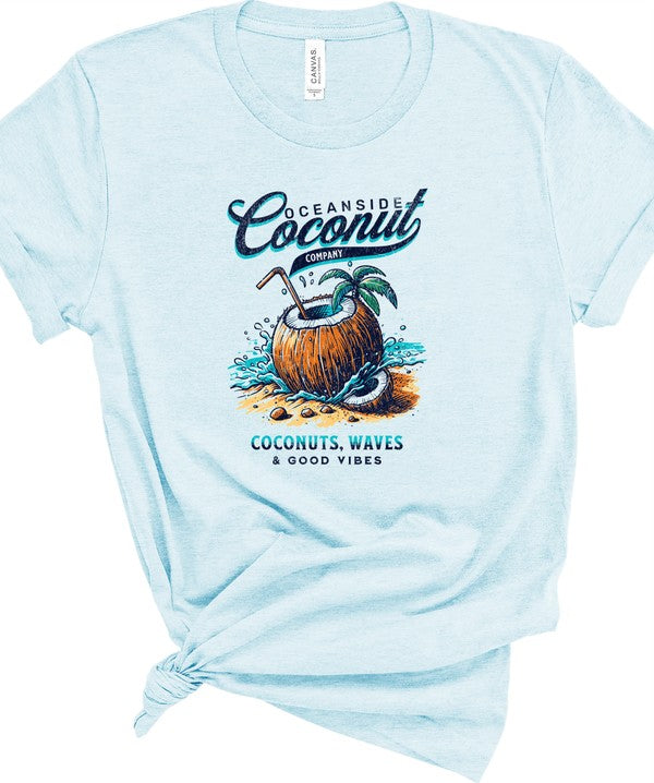 Oceanside Coconut Co Bella Canvas Graphic Tee