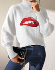 Hey Lover Lover Turtleneck Sweater