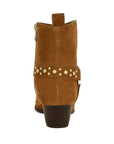 Rodeo Studded Suede Ankle Boots