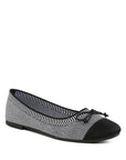 Rosario Two Tone Ballerinas