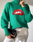 Hey Lover Lover Turtleneck Sweater