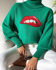 Hey Lover Lover Turtleneck Sweater