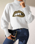 Hey Lover Lover Turtleneck Sweater