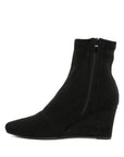 Yara Microfiber Wedge Sock Boots