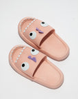 NOOK JOI Monster Pillow Cloud Slides Non-Slip Slipper- Watermelon Pink