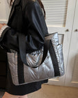 Polyester Tote Bag with Zipper