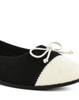 Rosario Two Tone Ballerinas