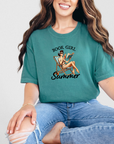 Book Girl Summer Graphic Tee