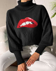 Hey Lover Lover Turtleneck Sweater