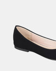 Forever Link Pointy Toe Slip On Flat Loafers- Black