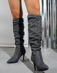 Point Toe Stiletto Boots