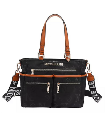 Nicole Lee USA Multi-Compartment Convertible Tote Bag