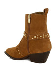 Rodeo Studded Suede Ankle Boots