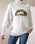 Hey Lover Lover Turtleneck Sweater