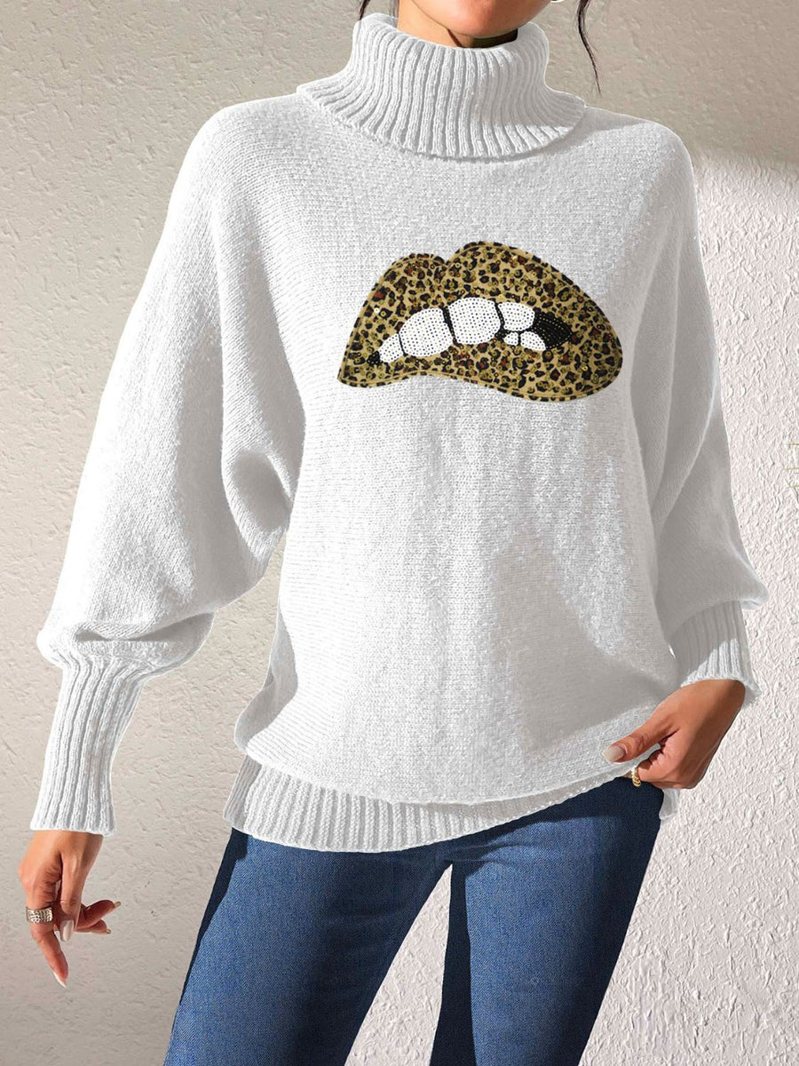 Hey Lover Lover Turtleneck Sweater