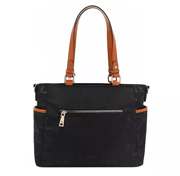 Nicole Lee USA Multi-Compartment Convertible Tote Bag