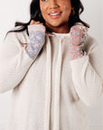 A Tad Chilly Waffle Knit Hoodie