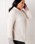 A Tad Chilly Waffle Knit Hoodie