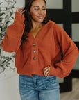All For Me Henley Sweater
