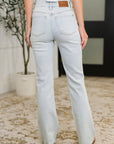 Alyse Mid Rise Destroy & Fray Hem Bootcut