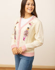 Beige and Pink Nutcracker Sweater