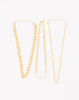 Big, Bold and Beautiful Layered Chunky Necklace in Gold