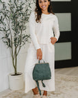 Bridget Backpack in Peacock