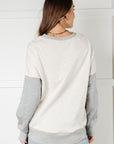 Bring it Together Color Block Pullover