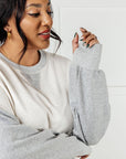 Bring it Together Color Block Pullover