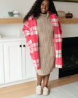 Bundled Beauty Turtleneck Sweater Dress