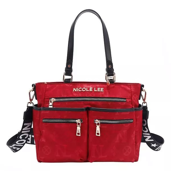 Nicole Lee USA Multi-Compartment Convertible Tote Bag