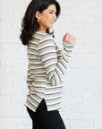 East Coast Breeze Striped Top