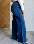 Eliza High Rise Control Top Retro Wide Leg Jeans